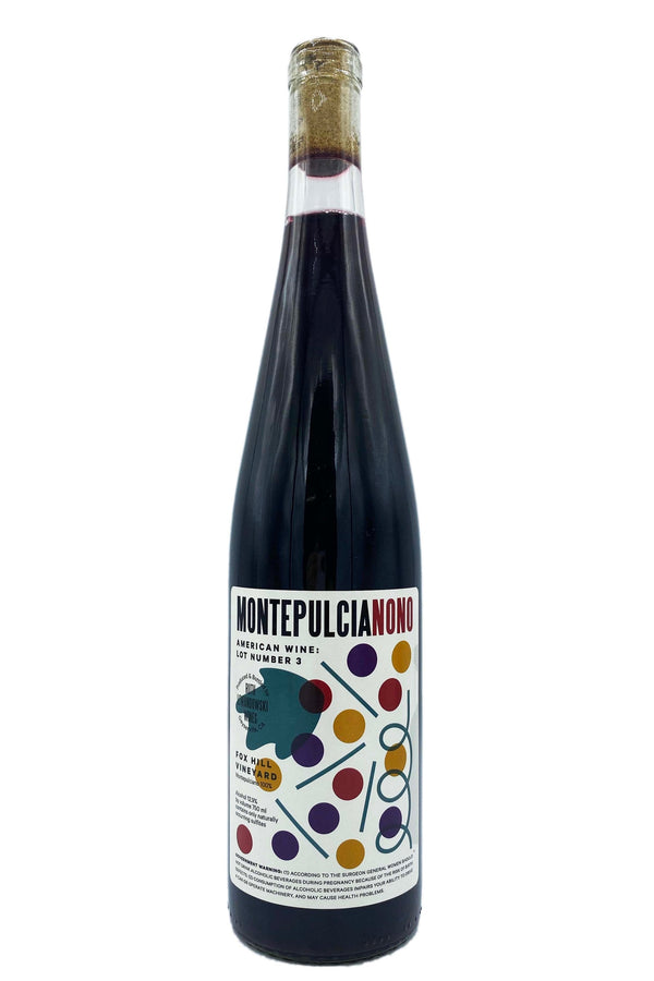 Ruth Lewandowski MontepulciaNONO California Red NV - Wine Therapy NYC