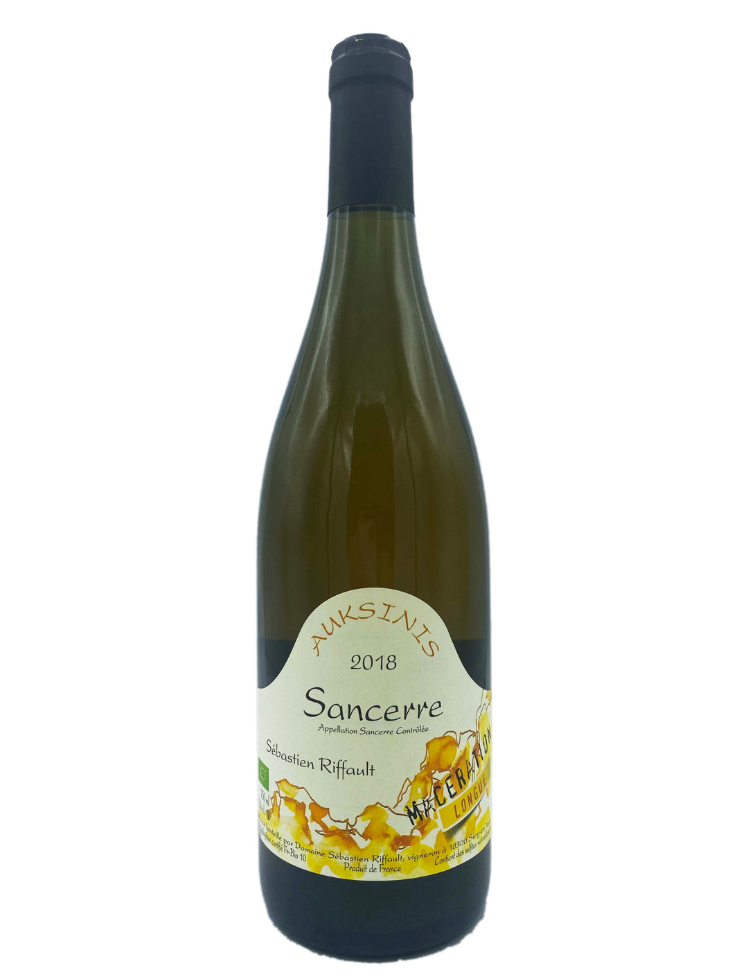 Sébastien Riffault Auksinis Maceration Longue 2018 - Wine Therapy NYC