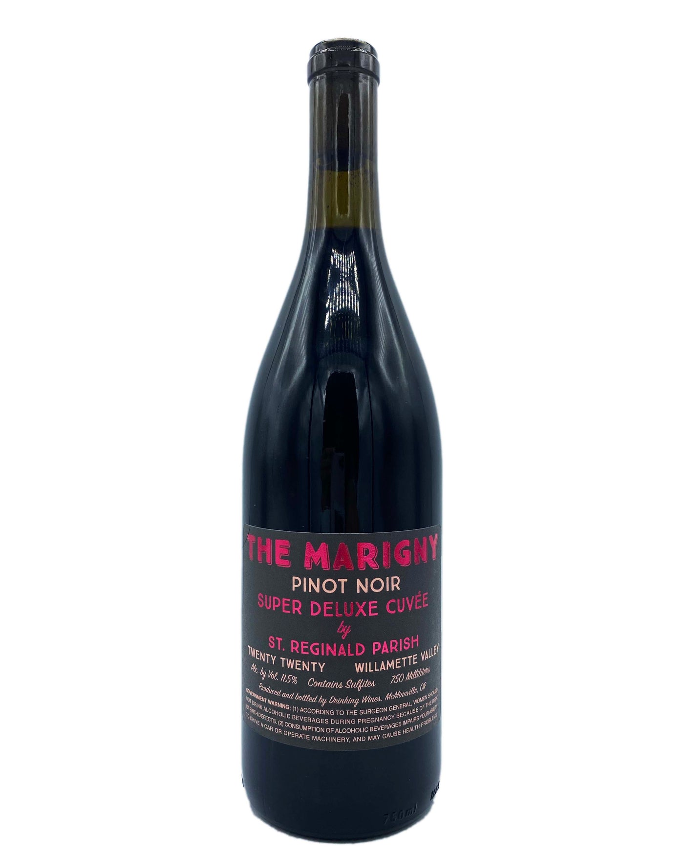 St. Reginald Parish Marigny Super Deluxe Pinot Noir NV