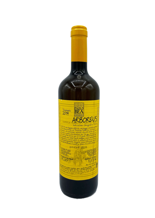 Paolo Béa Arboreus Umbria Bianco Trebbiano Spoletino 2016 - Wine Therapy NYC
