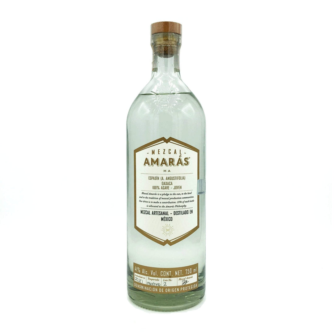 Amaras Mezcal Espadin 750ml - Wine Therapy NYC
