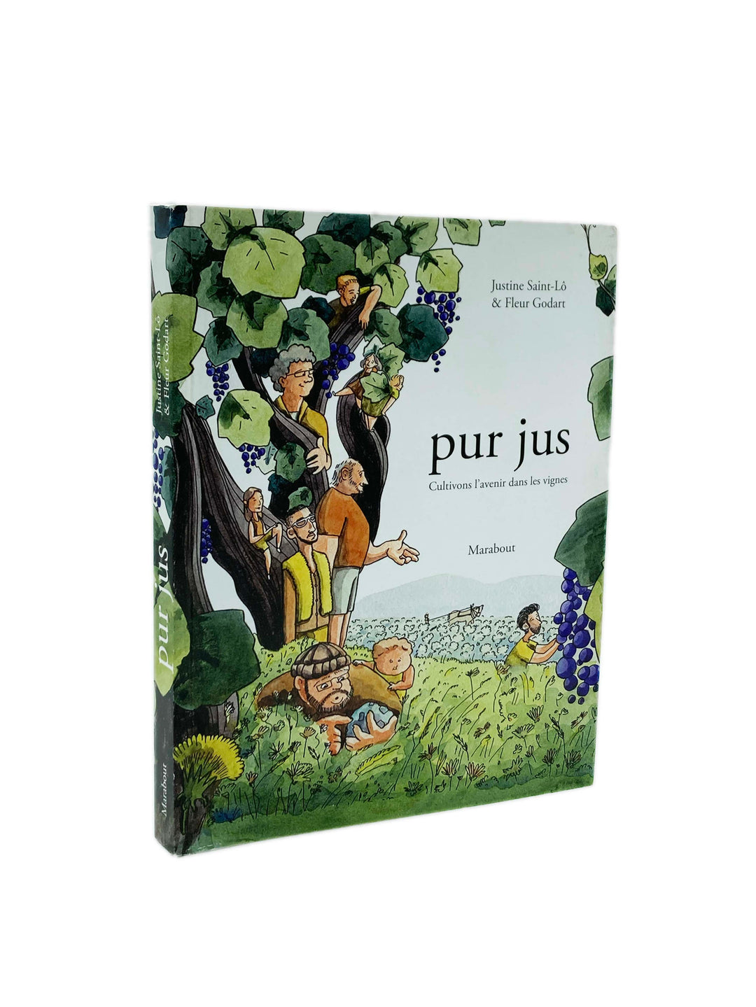 Justine Saint Lo Pur Jus Book - Wine Therapy NYC