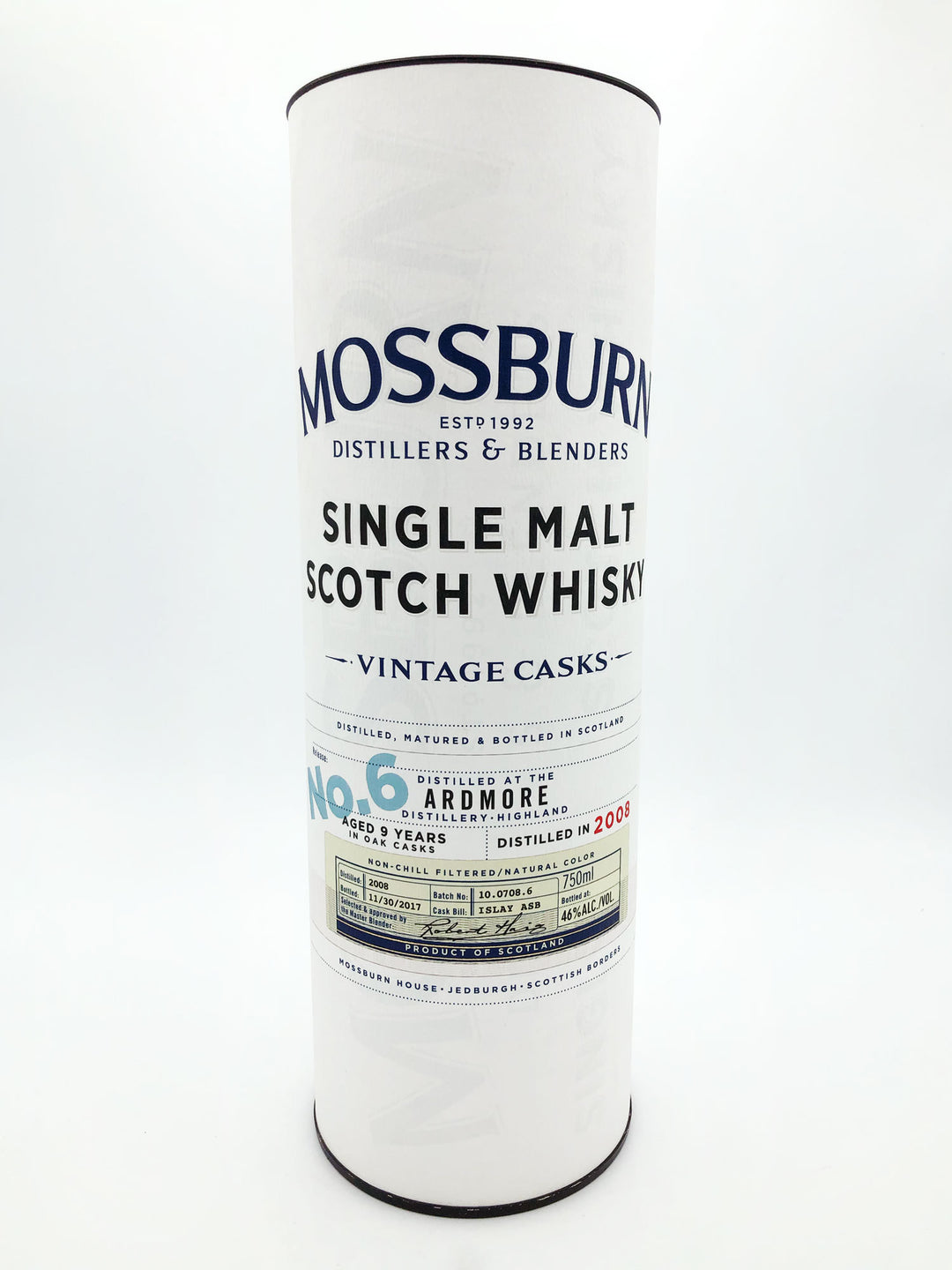Mossburn Ardmore Single Malt 9 Yr - Wine Therapy NYC