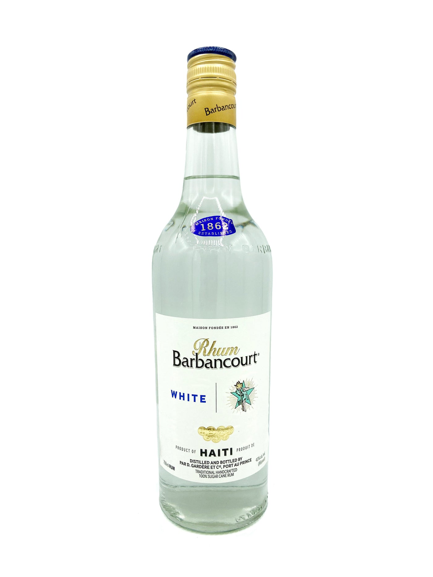Barbancourt White Rhum 750ml
