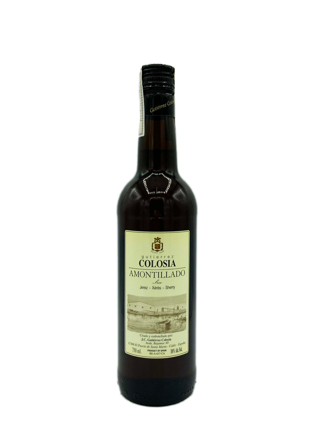 Gutierrez Colosia Amontillado Sherry - Wine Therapy NYC