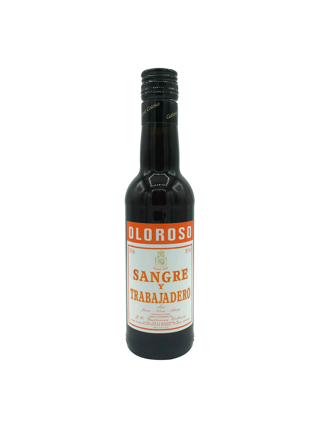 Gutierrez Colosia Oloros Sangre y Trabajadero 375ml - Wine Therapy NYC