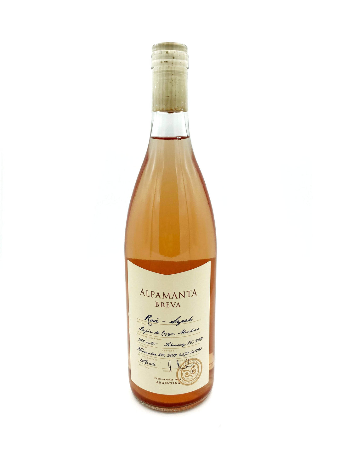 Alpamanta Breva Rose 2019 - Wine Therapy NYC
