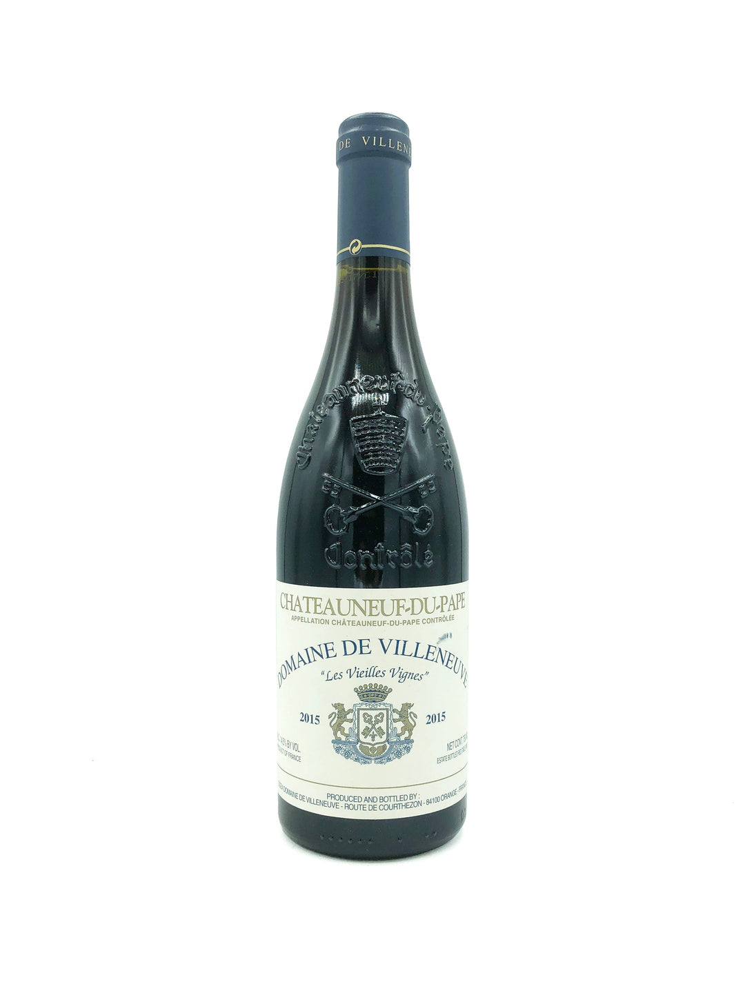 Domaine de Villeneuve Chateneuf-Du-Pape Les Vieilles Vignes 2015 - Wine Therapy NYC