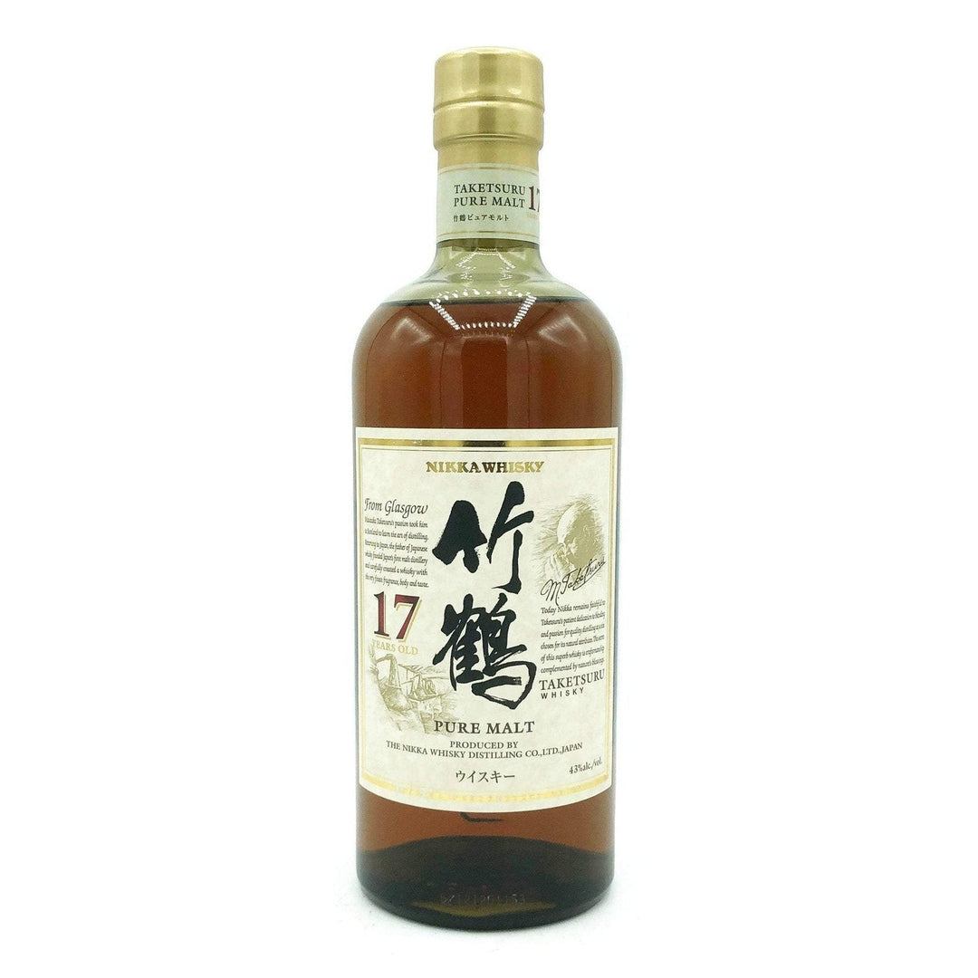 Nikka Whisky Taketsuru Pure Malt 17 Years 750ml Whiskey