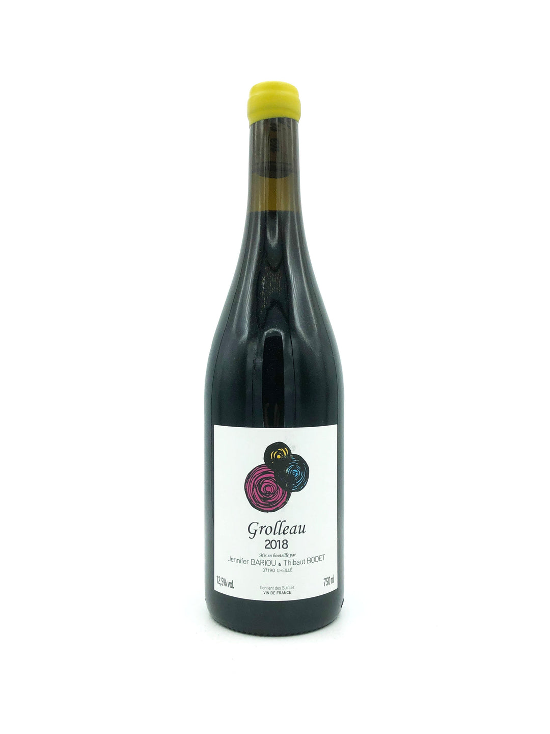 Bariou et Bodet Grolleau VDF Red 2019 - Wine Therapy NYC