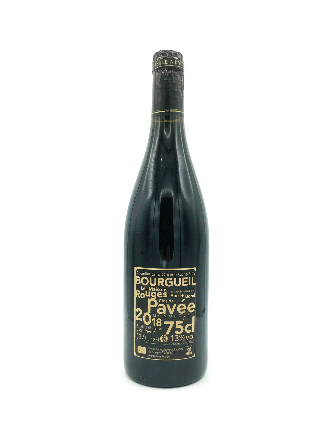 Pierre Borel Bourgueil Rouge Clos de Pavee 2018 - Wine Therapy NYC