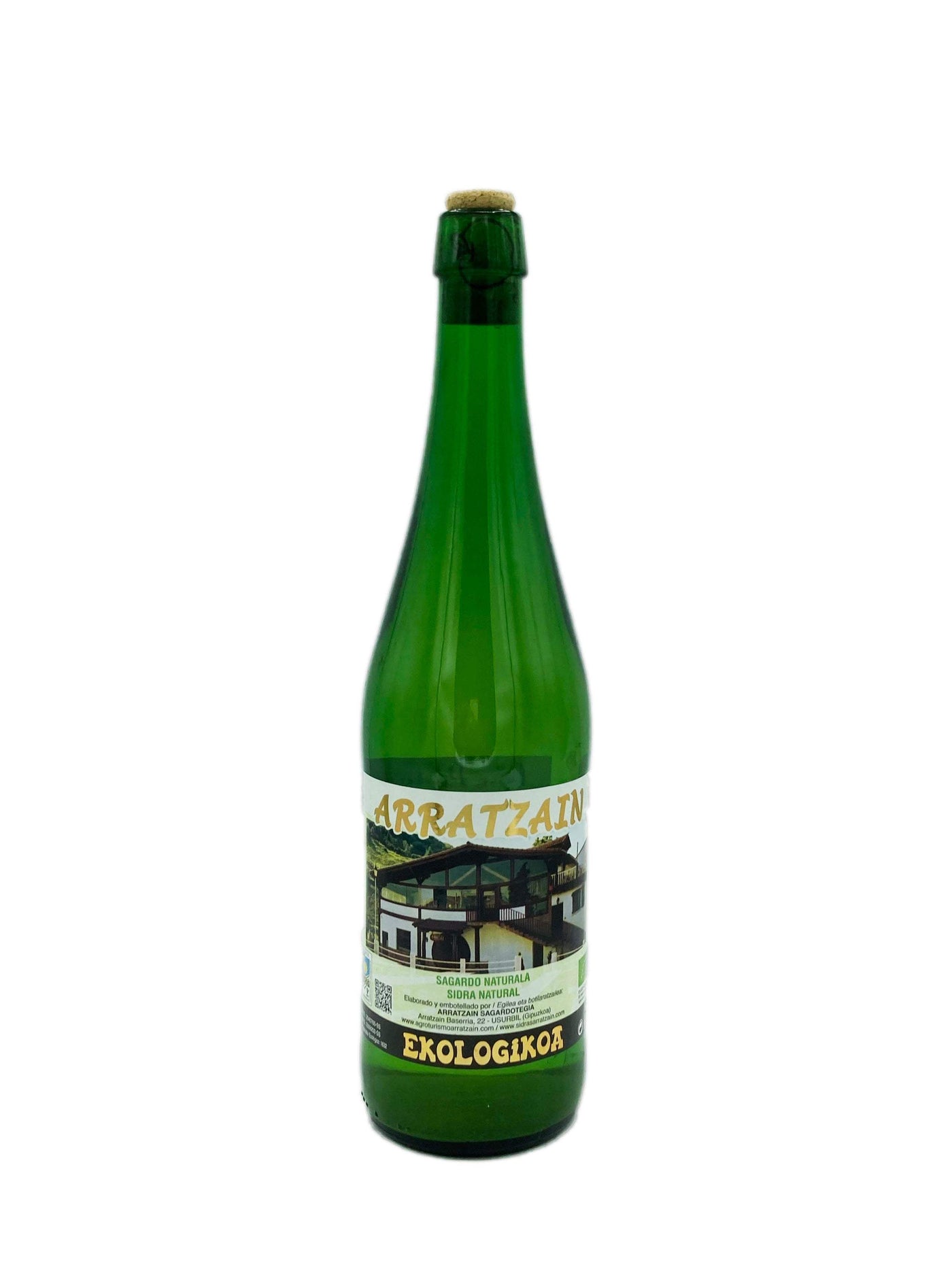 Arratzain Sagardo Naturala Basque Cider 2022