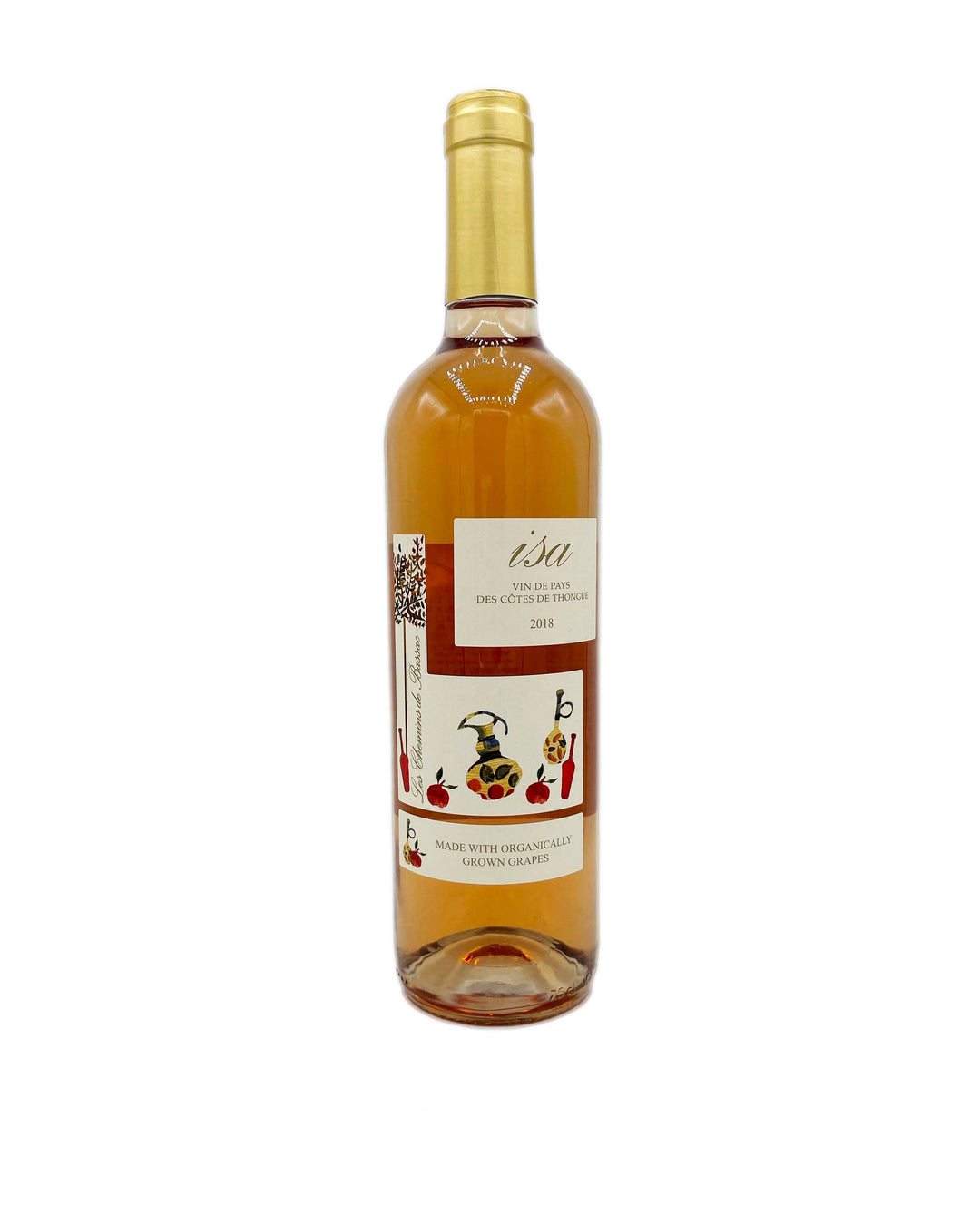 Les Chemins de Bassac Isa Rose 2018 - Wine Therapy NYC
