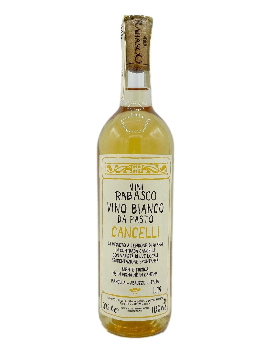 Rabasco Bianco Cancelli 2024 - Wine Therapy NYC