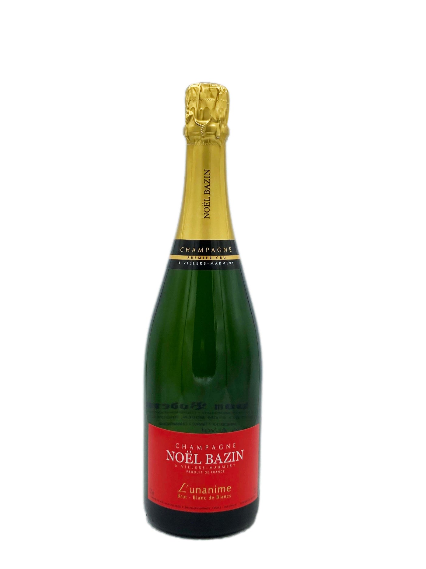 Champagne Noel Bazin L'Unanime Brut Blanc de Blancs NV