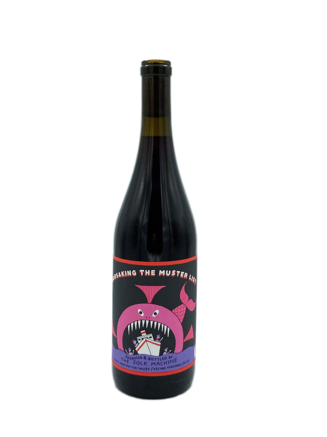 Folk Machine, Pinot Noir Forsaking the Muster List Vecino Vineyard Potter Valley 2019 - Wine Therapy NYC